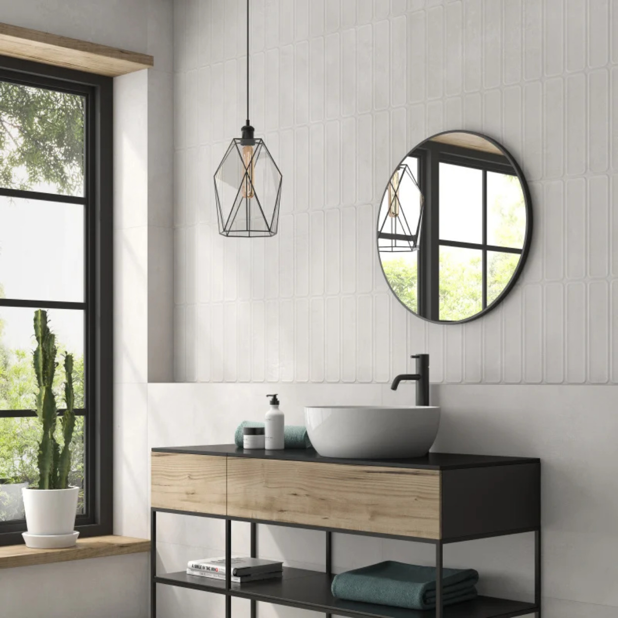 Prissmacer Ceramica Beton Cire Bercy Bianco 60x120cm